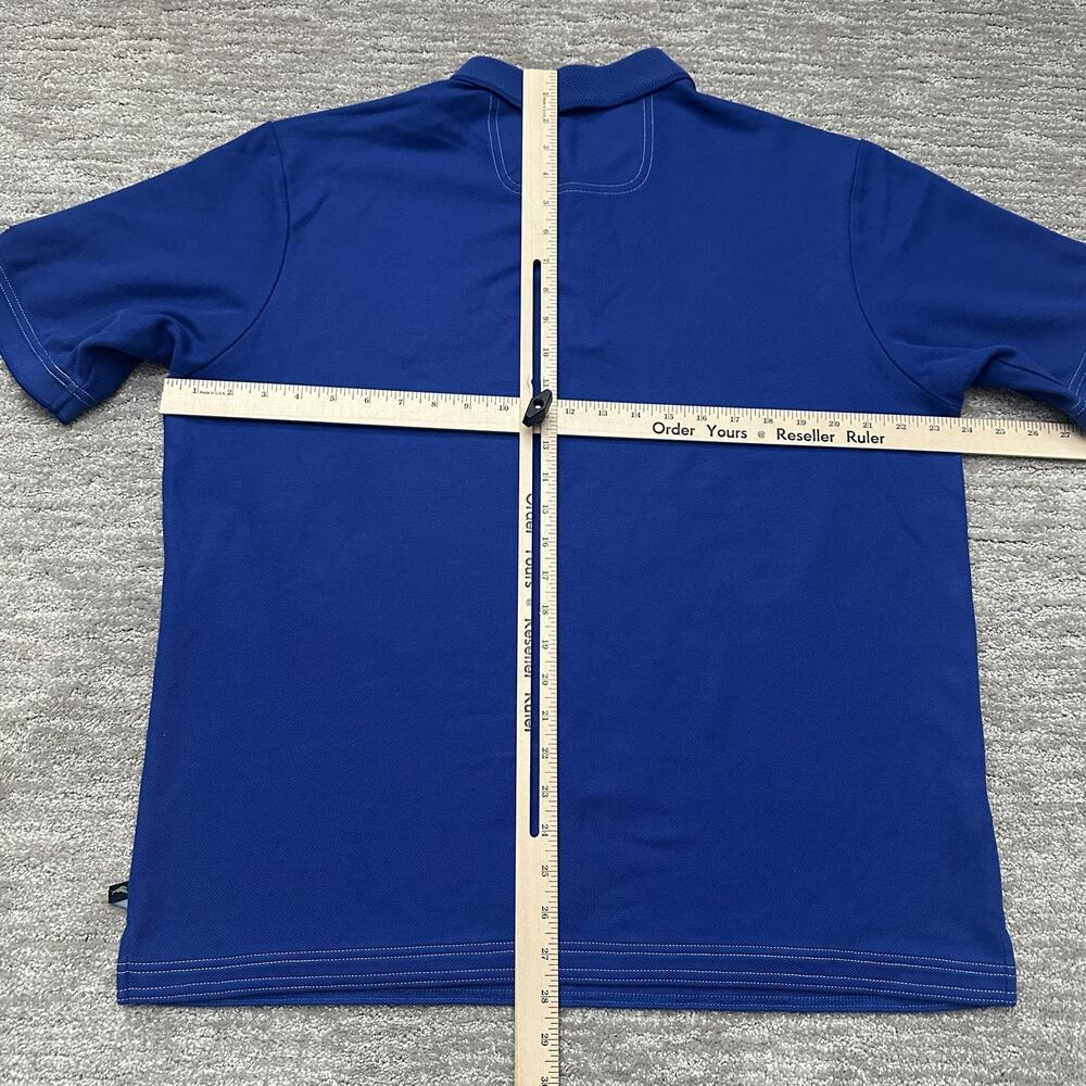 Los Angeles Dodgers Shirt Mens Large Blue MLB Baseball Tommy Bahama Polo LA Logo - Picture 8 of 10